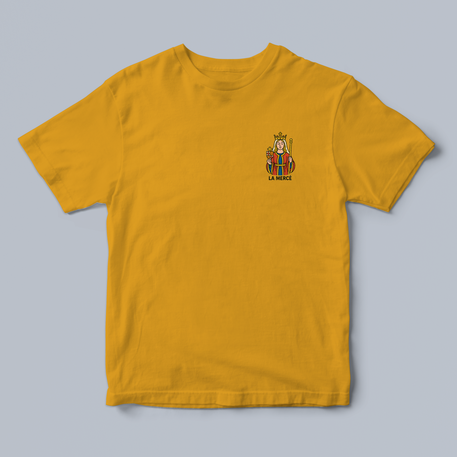 Yellow 2 t-shirt with La Merce