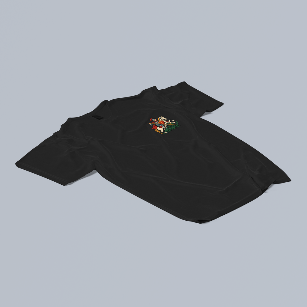 Black t-shirt with Jordi