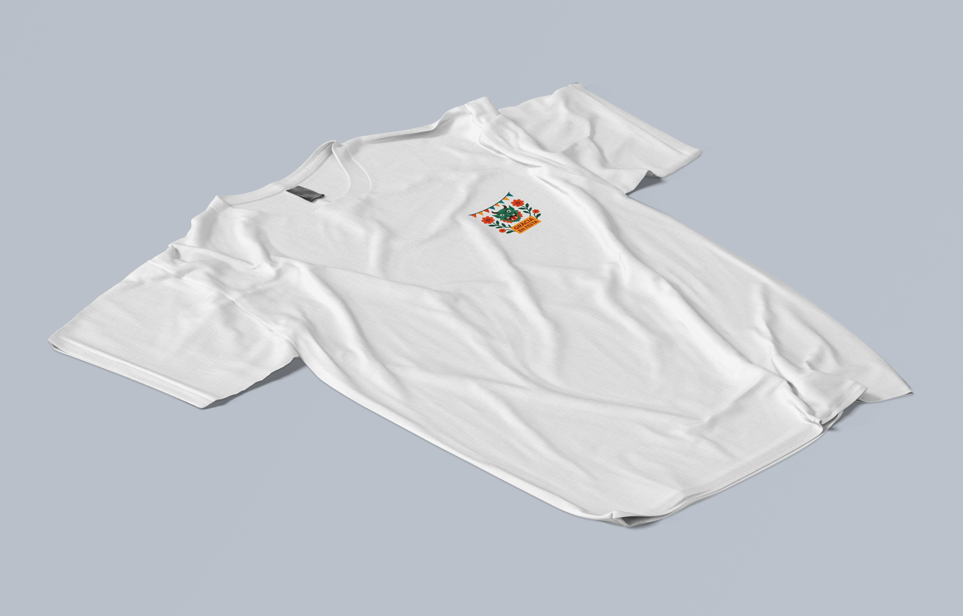 White t-shirt with Gracia