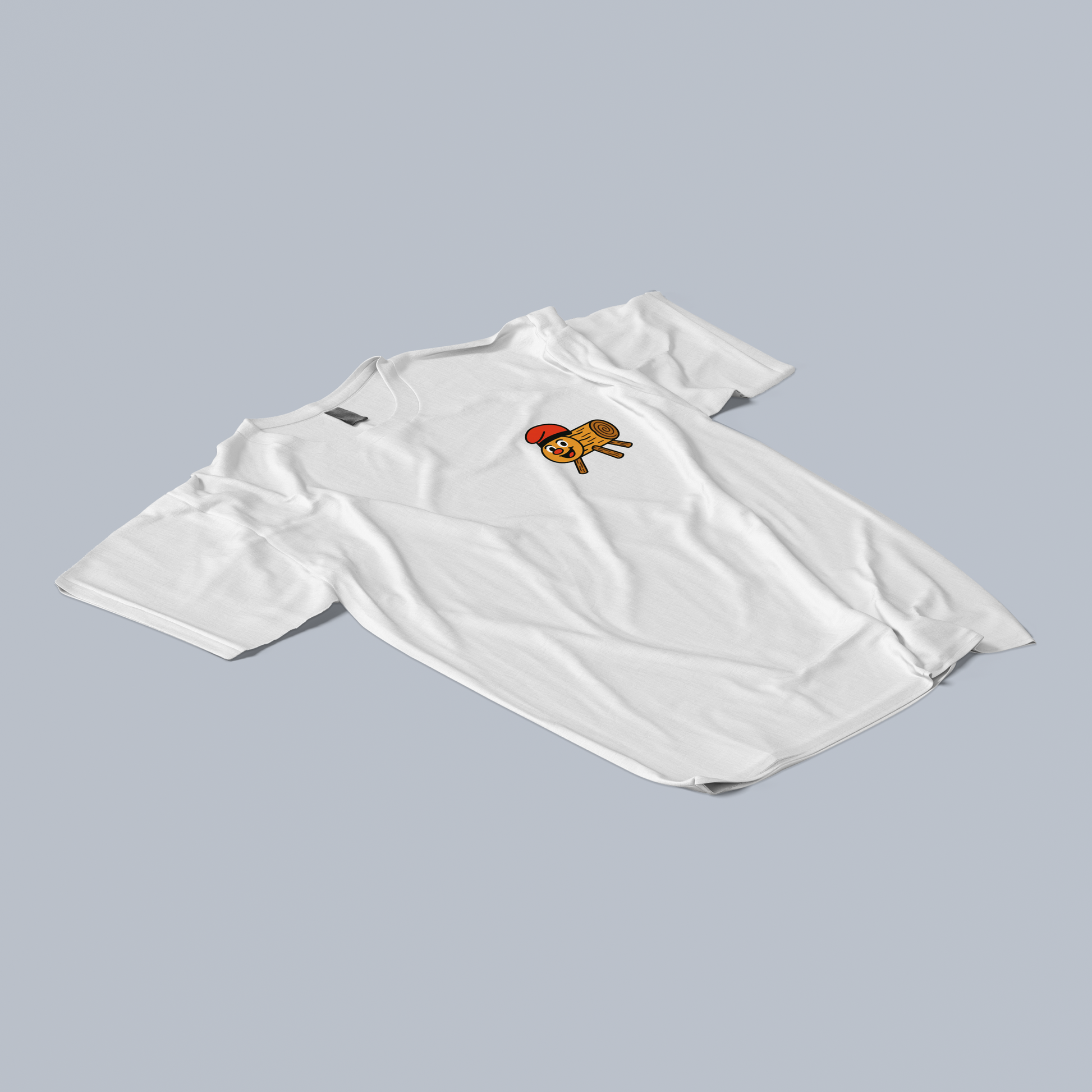 White t-shirt with the Caga Tio