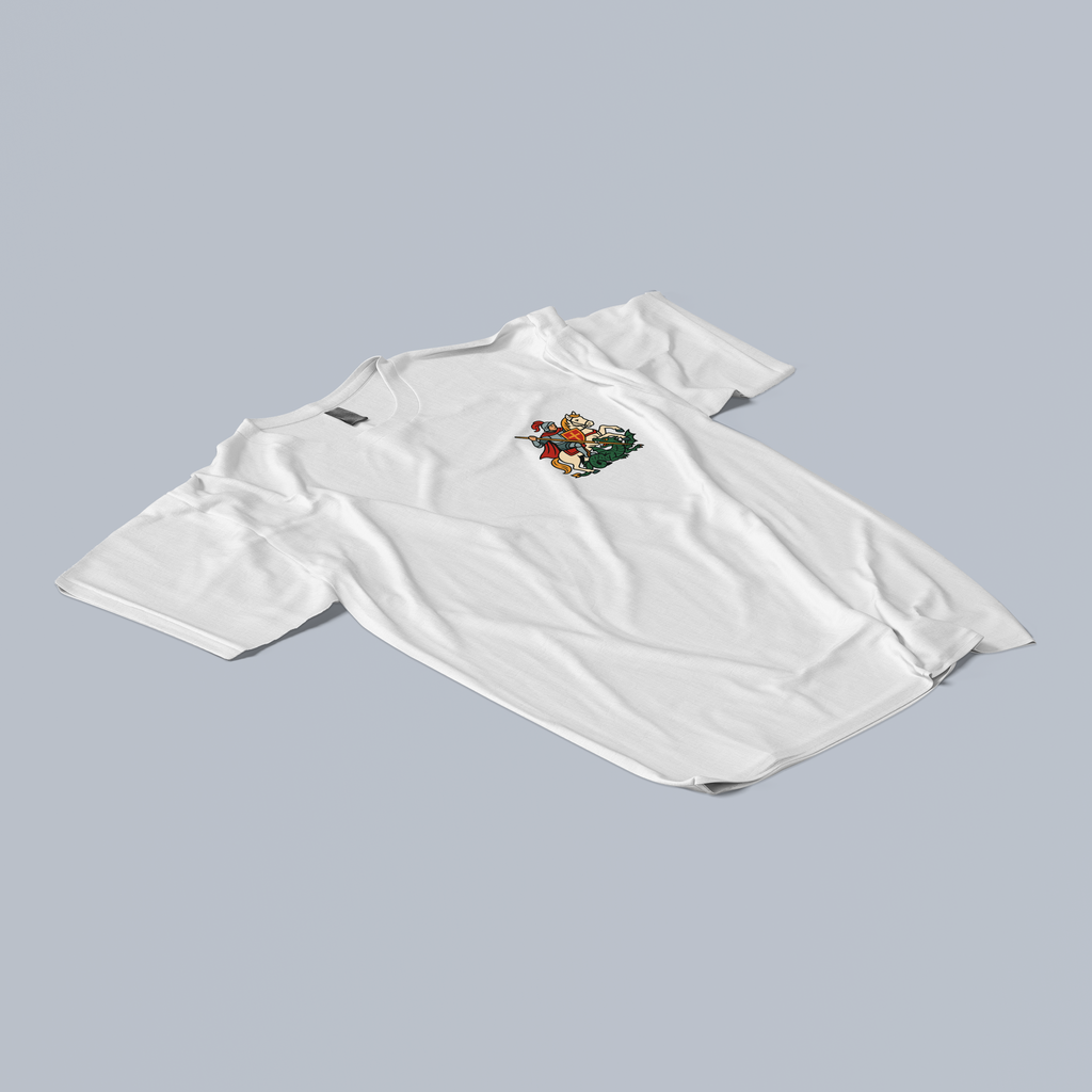 White t-shirt with Jordi