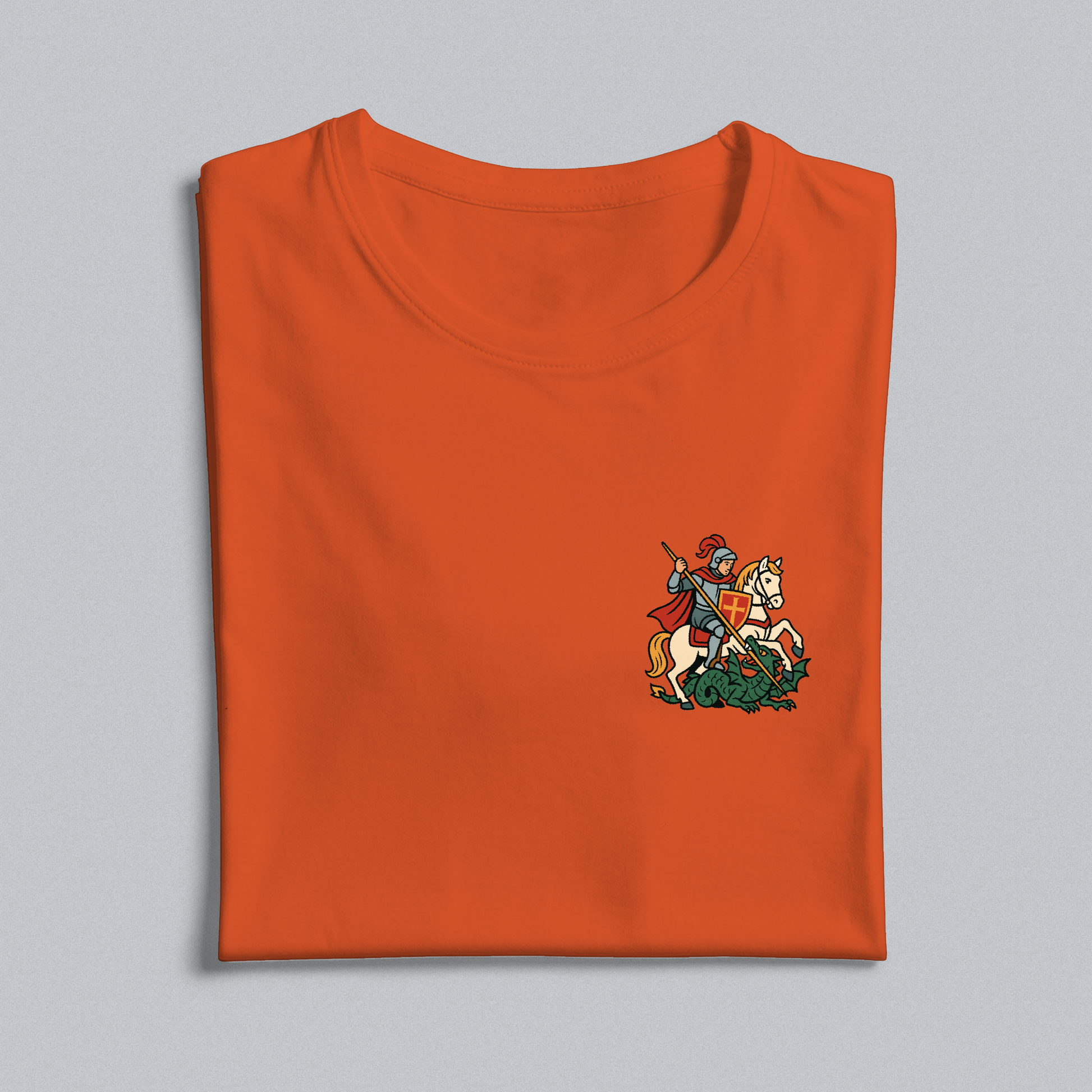 Orange t-shirt with Jordi