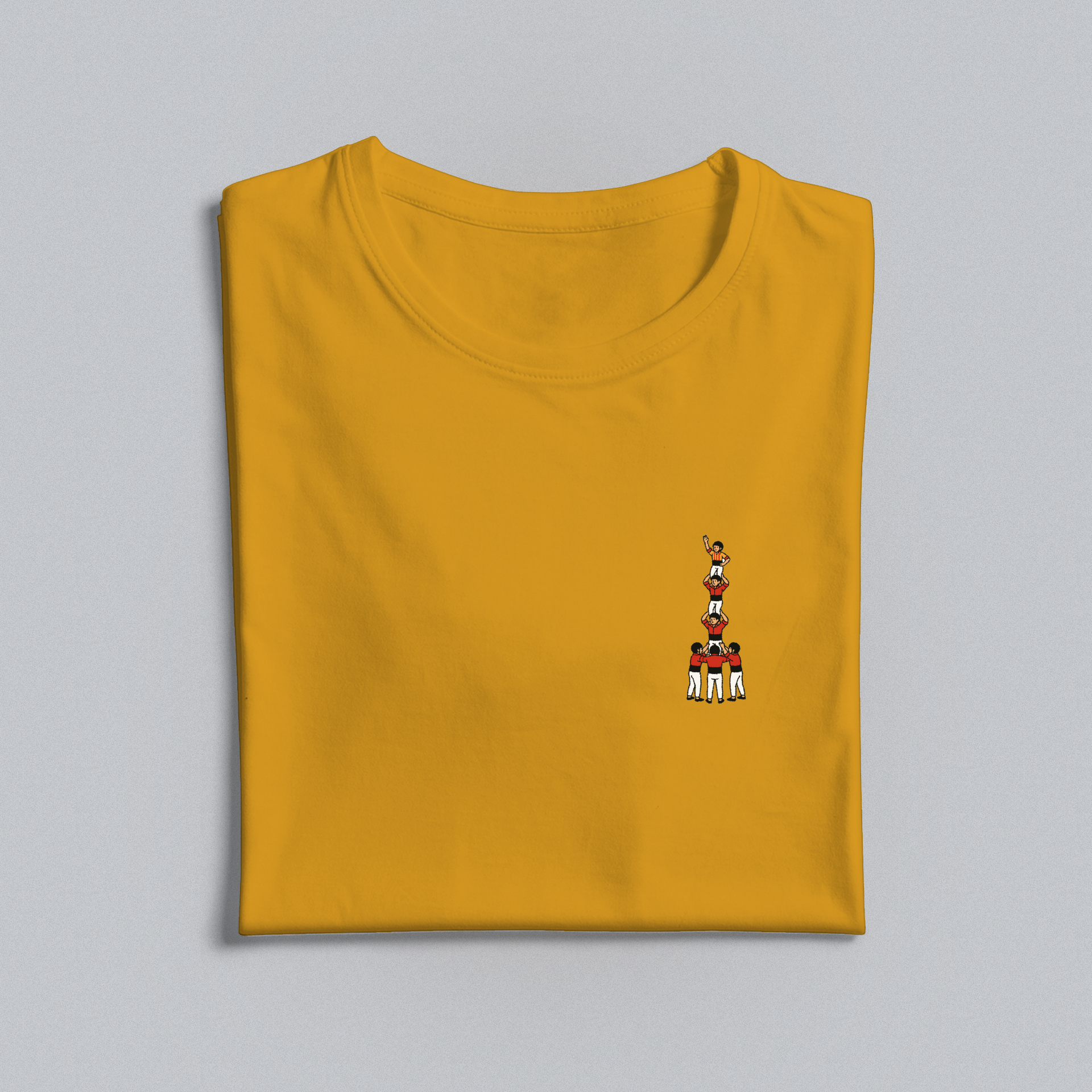 Yellow 2 t-shirt with castell