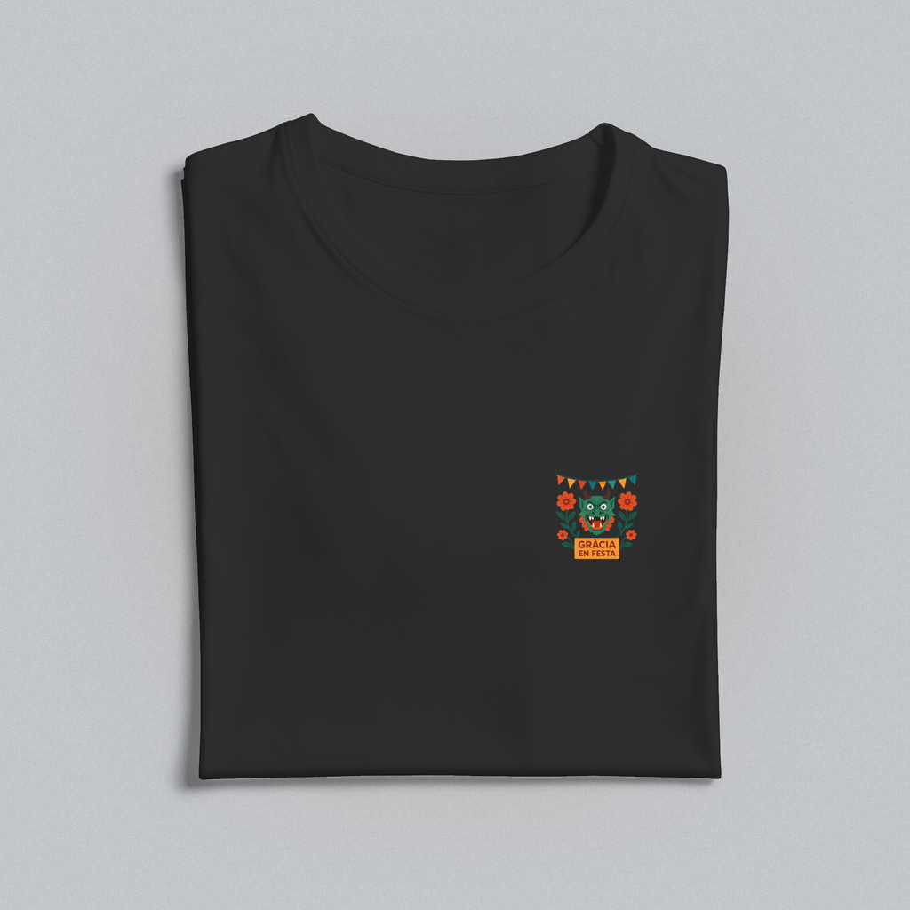 Black t-shirt with Gracia