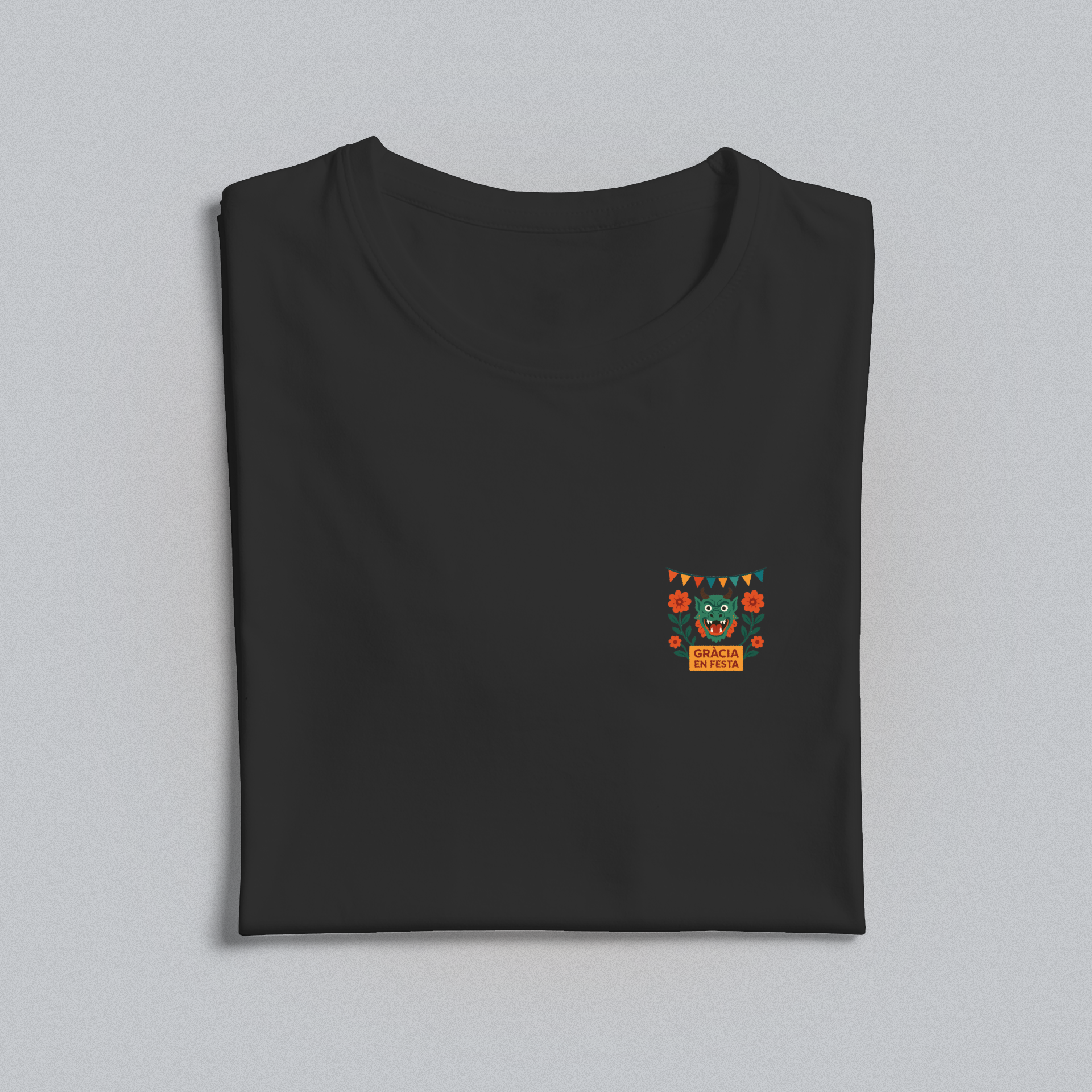 Black t-shirt with Gracia