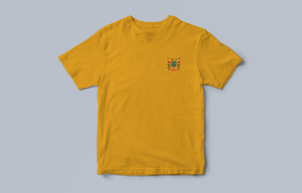 Yellow 2 t-shirt with Gracia