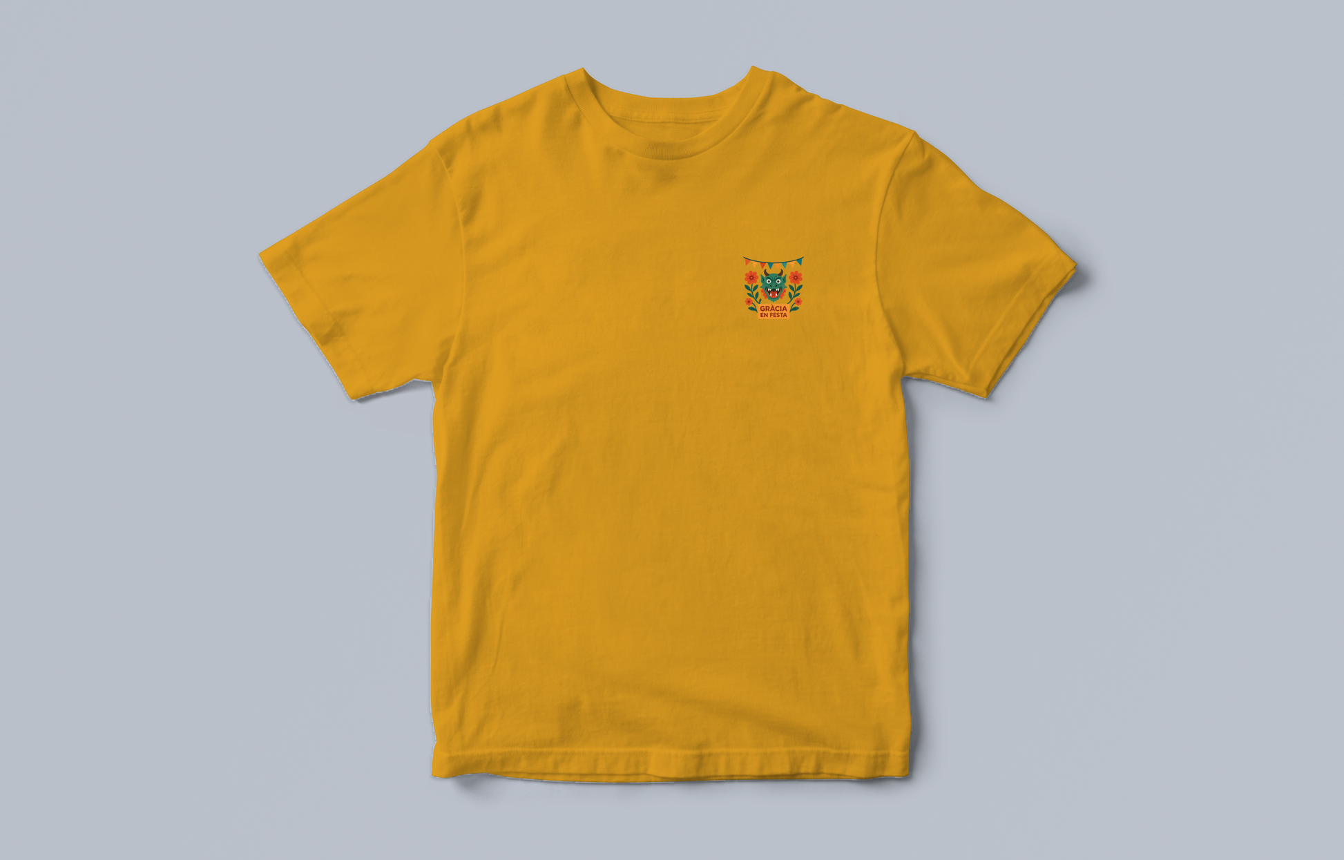 Yellow 2 t-shirt with Gracia