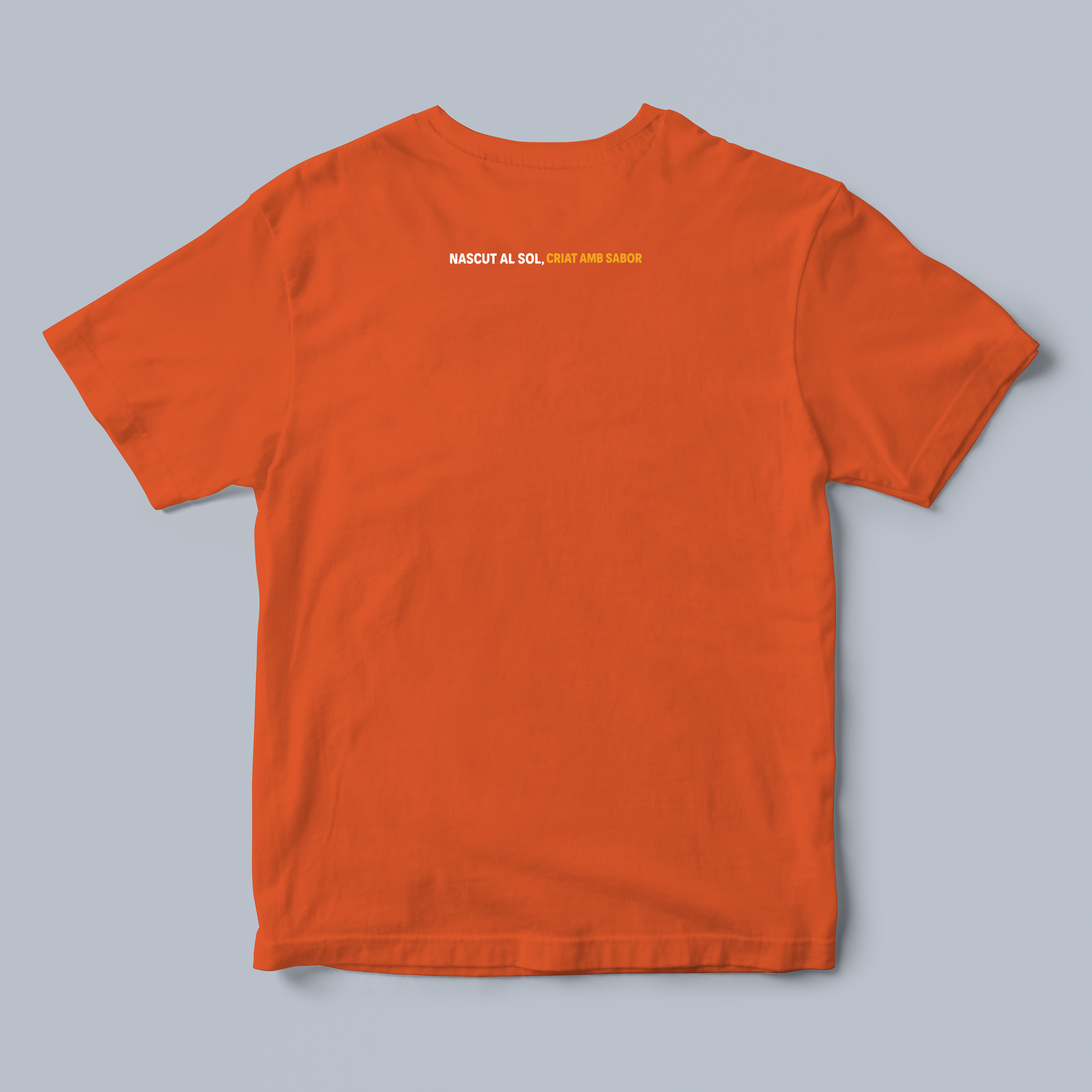 Orange t-shirt with Jordi
