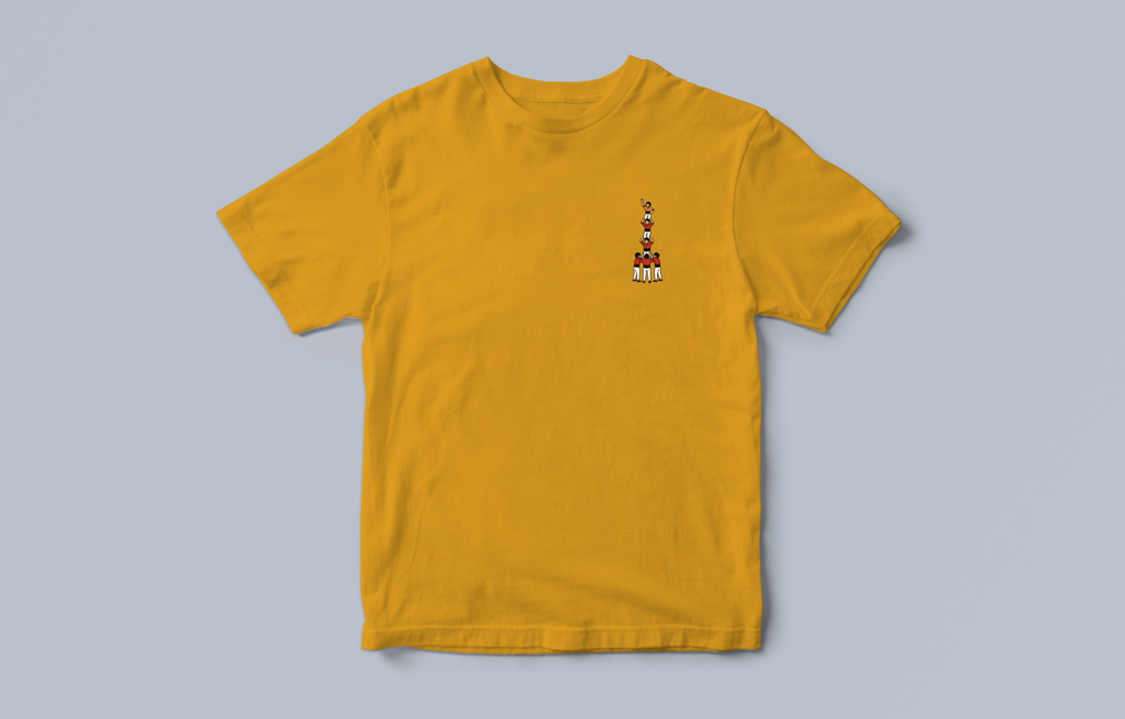 Yellow 2 t-shirt with castell