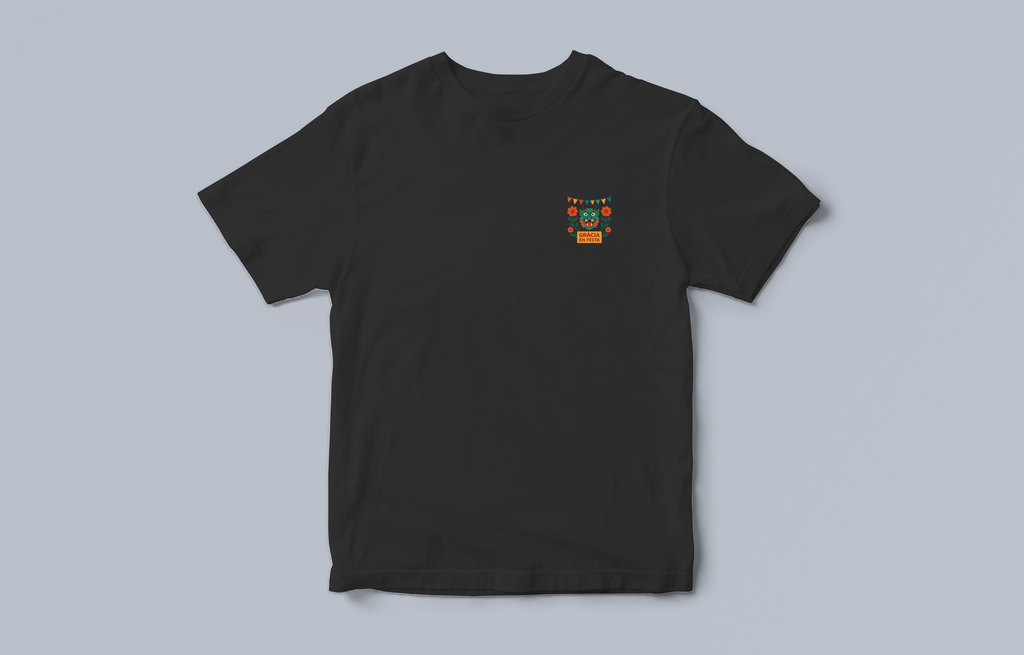 Black t-shirt with Gracia