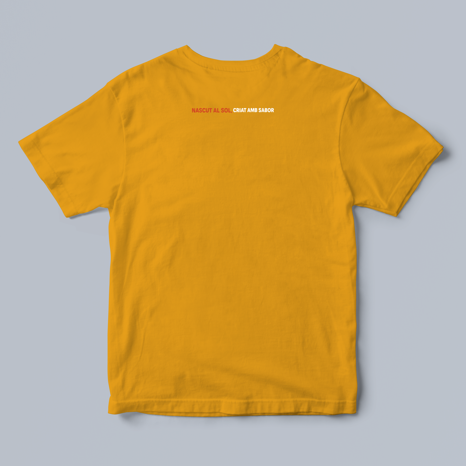 Yellow 2 t-shirt with the Caga Tio