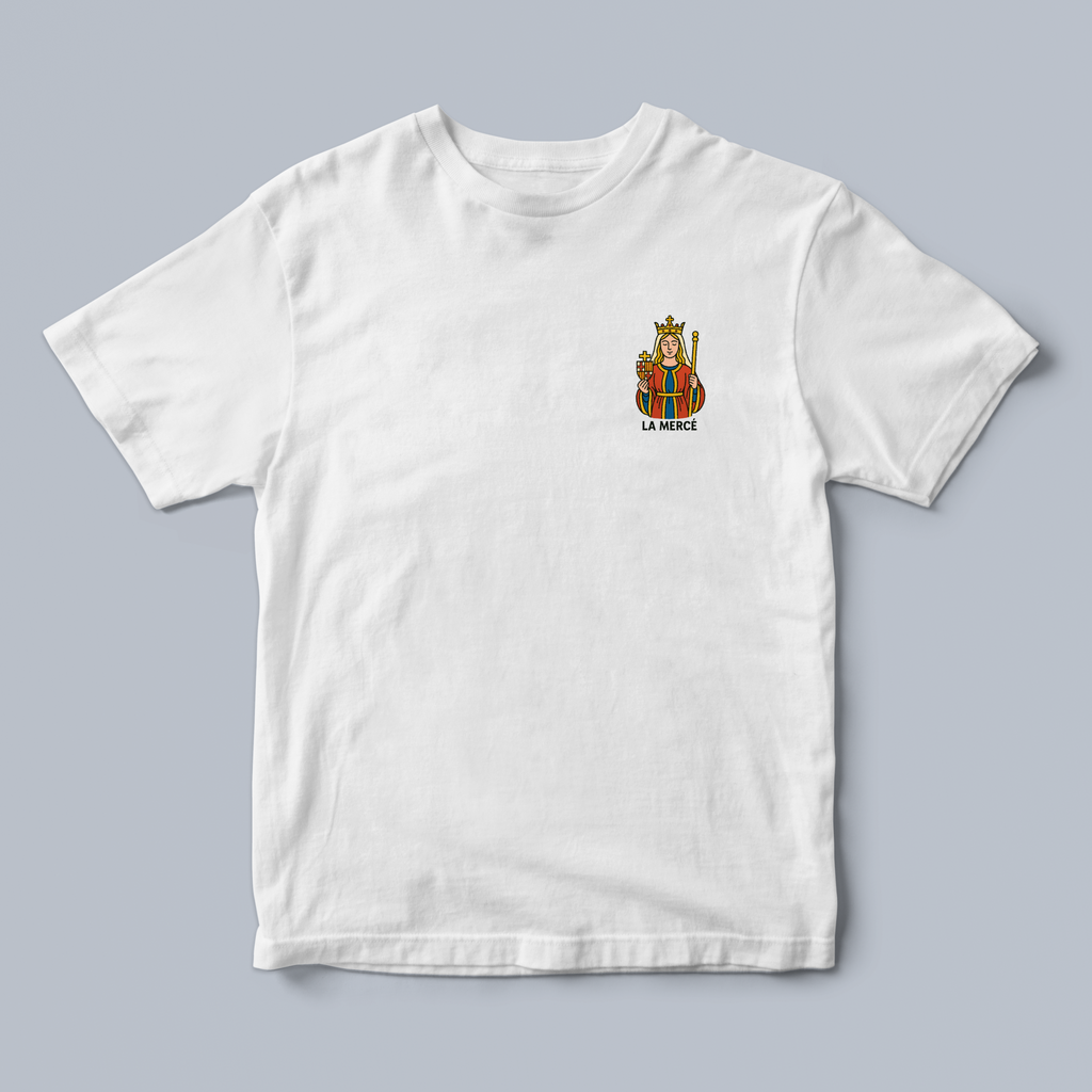 White t-shirt with La Merce