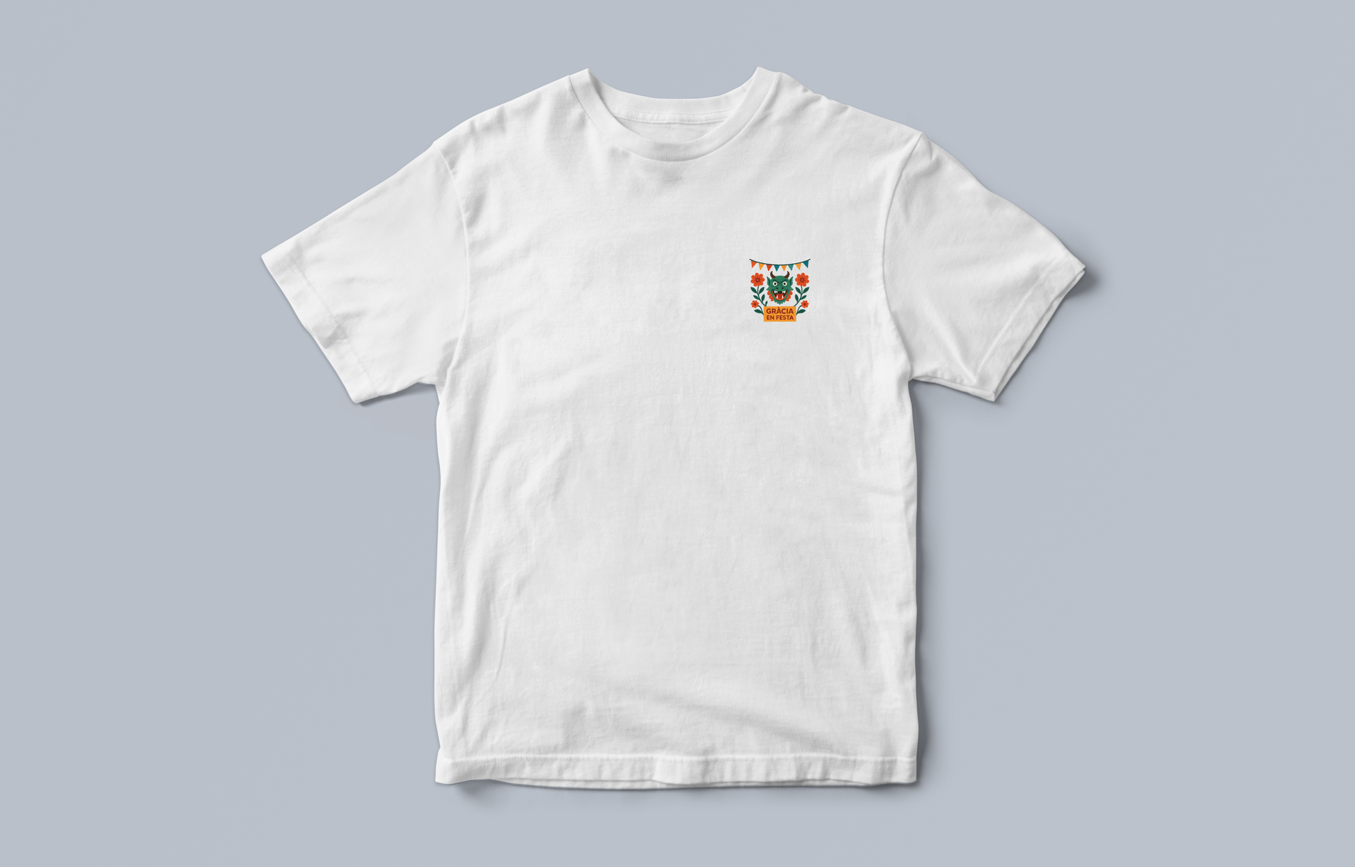 White t-shirt with Gracia
